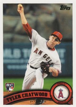 #US184 Tyler Chatwood - Los Angeles Angels - 2011 Topps Update Baseball
