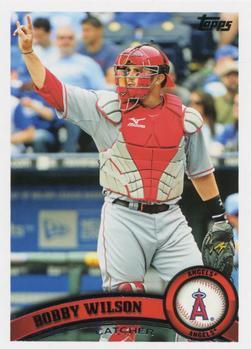 #US187 Bobby Wilson - Los Angeles Angels - 2011 Topps Update Baseball