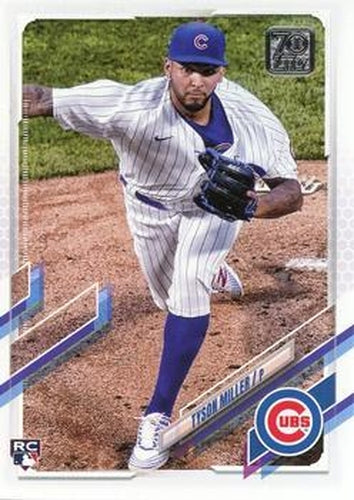#US187 Tyson Miller - Chicago Cubs - 2021 Topps Update Baseball