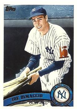 #US18b Joe DiMaggio - New York Yankees - 2011 Topps Update Baseball