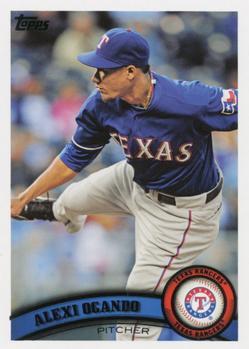 #US190 Alexi Ogando - Texas Rangers - 2011 Topps Update Baseball