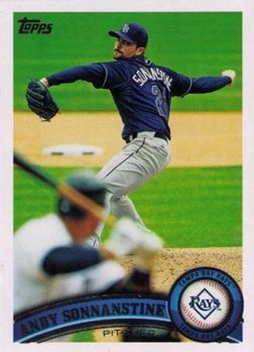 #US191 Andy Sonnanstine - Tampa Bay Rays - 2011 Topps Update Baseball