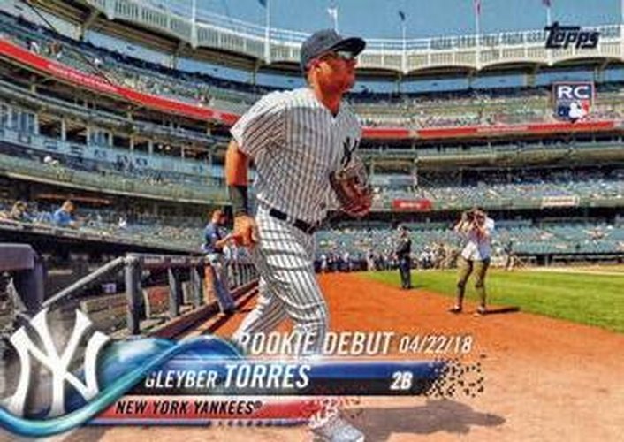 #US191 Gleyber Torres - New York Yankees - 2018 Topps Update Baseball