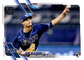#US191 Shane McClanahan - Tampa Bay Rays - 2021 Topps Update Baseball