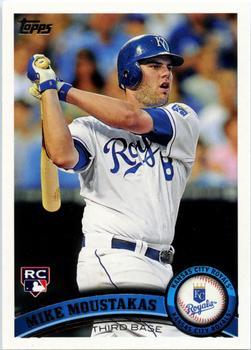#US192 Mike Moustakas - Kansas City Royals - 2011 Topps Update Baseball