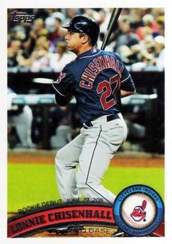 #US193 Lonnie Chisenhall - Cleveland Indians - 2011 Topps Update Baseball