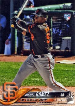 #US194 Miguel Gomez - San Francisco Giants - 2018 Topps Update Baseball