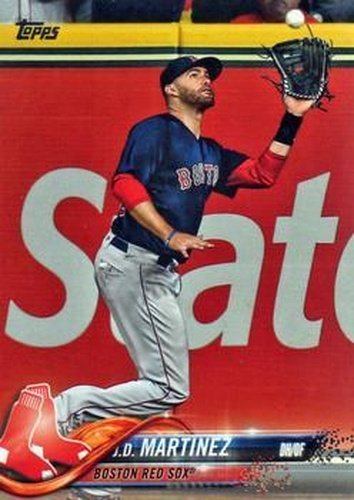 #US195a J.D. Martinez - Boston Red Sox - 2018 Topps Update Baseball