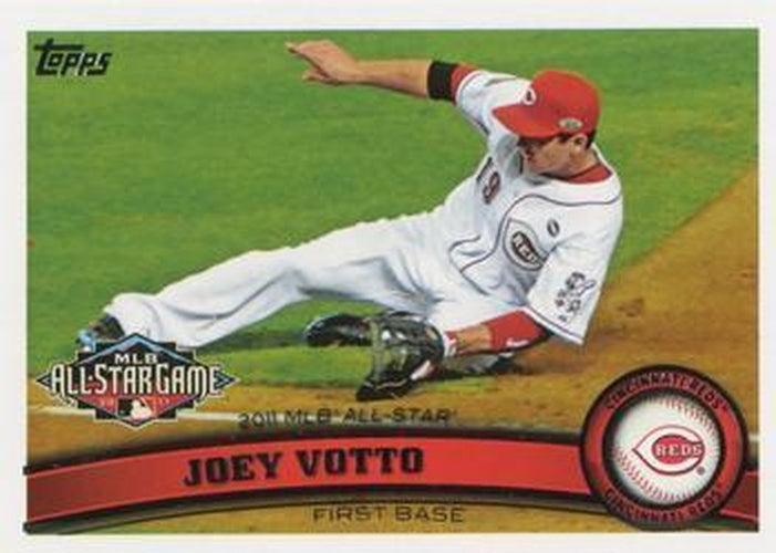 #US195a Joey Votto - Cincinnati Reds - 2011 Topps Update Baseball
