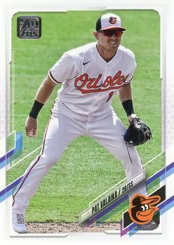 #US199 Pat Valaika - Baltimore Orioles - 2021 Topps Update Baseball