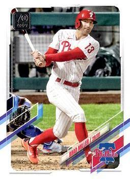 #US201 Brad Miller - Philadelphia Phillies - 2021 Topps Update Baseball