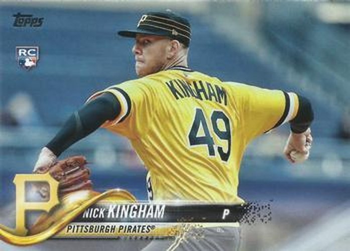 #US201c Nick Kingham - Pittsburgh Pirates - 2018 Topps Update Baseball