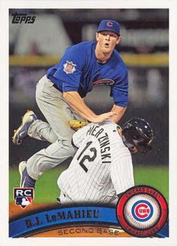 #US205 D.J. LeMahieu - Chicago Cubs - 2011 Topps Update Baseball