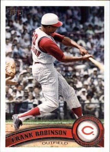 #US207b Frank Robinson - Cincinnati Reds - 2011 Topps Update Baseball
