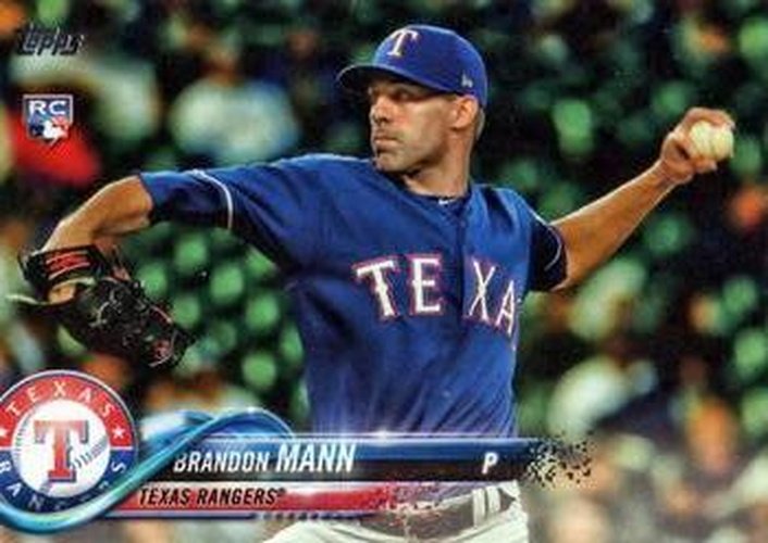 #US208 Brandon Mann - Texas Rangers - 2018 Topps Update Baseball