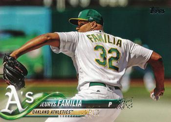 #US20a Jeurys Familia - Oakland Athletics - 2018 Topps Update Baseball