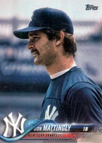 #US20b Don Mattingly - New York Yankees - 2018 Topps Update Baseball