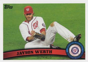 #US210 Jayson Werth - Washington Nationals - 2011 Topps Update Baseball