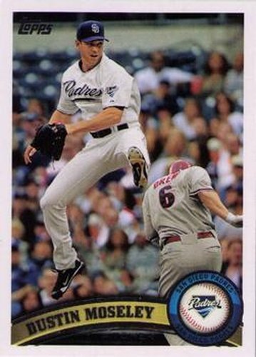 #US211 Dustin Moseley - San Diego Padres - 2011 Topps Update Baseball