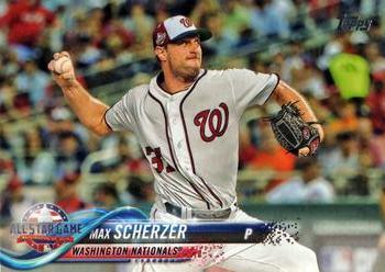 #US214 Max Scherzer - Washington Nationals - 2018 Topps Update Baseball