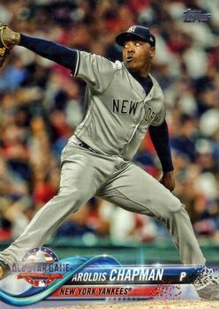 #US219 Aroldis Chapman - New York Yankees - 2018 Topps Update Baseball