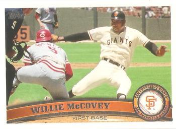 #US21b Willie McCovey - San Francisco Giants - 2011 Topps Update Baseball
