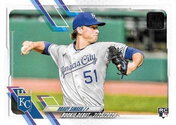 #US222 Brady Singer - Kansas City Royals - 2021 Topps Update Baseball