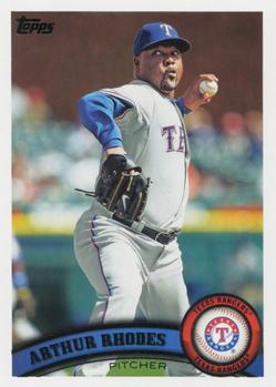 #US223 Arthur Rhodes - Texas Rangers - 2011 Topps Update Baseball