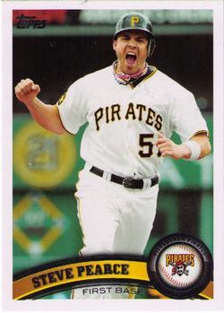 #US226 Steve Pearce - Pittsburgh Pirates - 2011 Topps Update Baseball