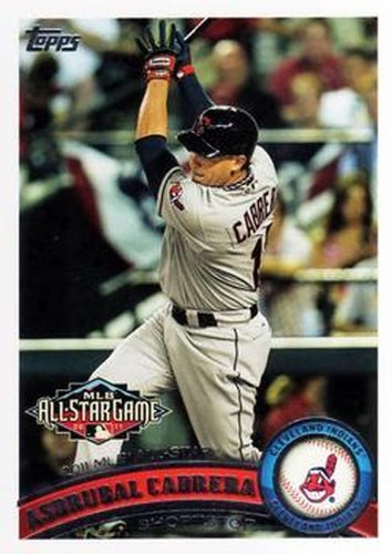 #US229a Asdrubal Cabrera - Cleveland Indians - 2011 Topps Update Baseball