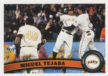 #US232 Miguel Tejada - San Francisco Giants - 2011 Topps Update Baseball