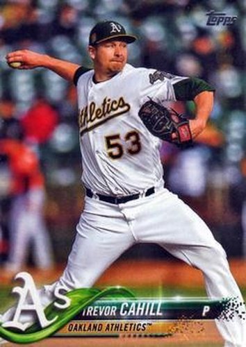 #US235 Trevor Cahill - Oakland Athletics - 2018 Topps Update Baseball
