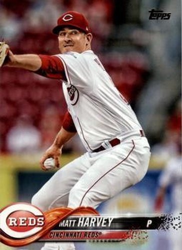 #US238 Matt Harvey - Cincinnati Reds - 2018 Topps Update Baseball