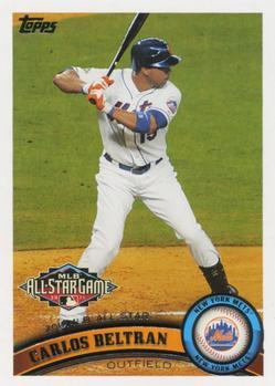 #US238a Carlos Beltran - New York Mets - 2011 Topps Update Baseball