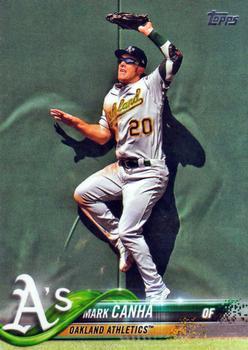 #US239 Mark Canha - Oakland Athletics - 2018 Topps Update Baseball