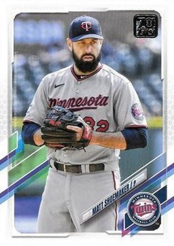 #US239 Matt Shoemaker - Minnesota Twins - 2021 Topps Update Baseball