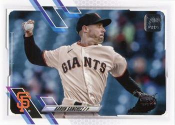 #US240 Aaron Sanchez - San Francisco Giants - 2021 Topps Update Baseball