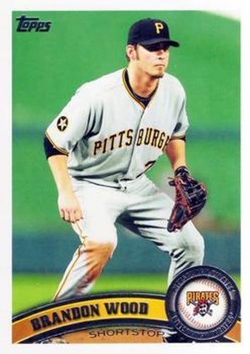#US241 Brandon Wood - Pittsburgh Pirates - 2011 Topps Update Baseball