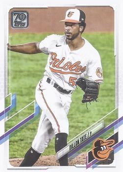 #US242 Dillon Tate - Baltimore Orioles - 2021 Topps Update Baseball