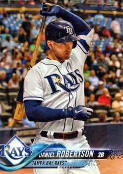 #US244 Daniel Robertson - Tampa Bay Rays - 2018 Topps Update Baseball
