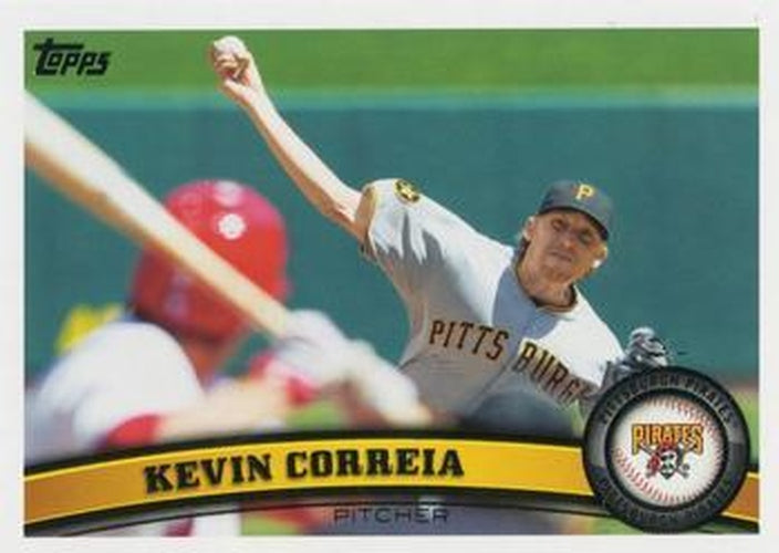 #US245 Kevin Correia - Pittsburgh Pirates - 2011 Topps Update Baseball