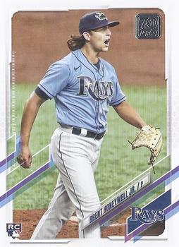 #US246 Brent Honeywell Jr. - Tampa Bay Rays - 2021 Topps Update Baseball
