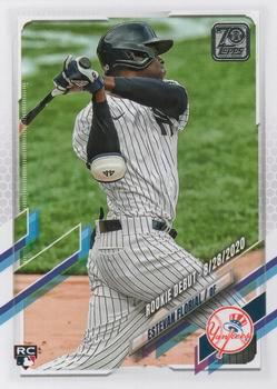 #US247 Estevan Florial - New York Yankees - 2021 Topps Update Baseball