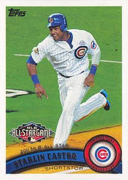 #US249a Starlin Castro - Chicago Cubs - 2011 Topps Update Baseball