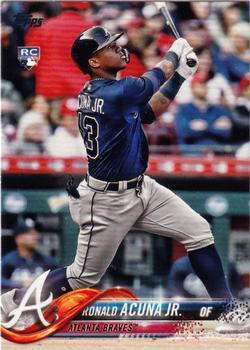 #US250a Ronald Acuna Jr. - Atlanta Braves - 2018 Topps Update Baseball