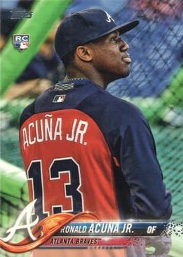 #US250c Ronald Acuna Jr. - Atlanta Braves - 2018 Topps Update Baseball