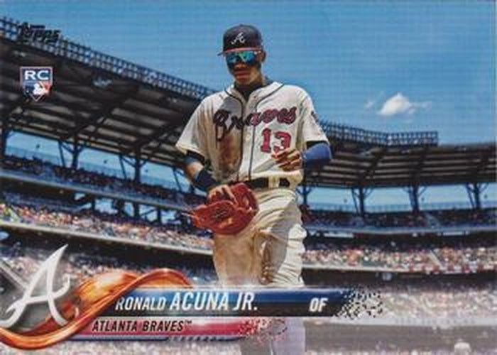#US250e Ronald Acuna Jr. - Atlanta Braves - 2018 Topps Update Baseball