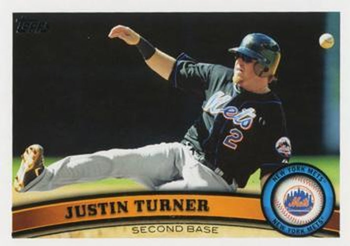 #US251 Justin Turner - New York Mets - 2011 Topps Update Baseball