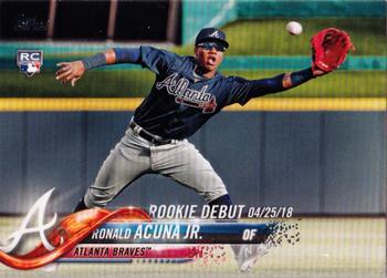 #US252 Ronald Acuna Jr. - Atlanta Braves - 2018 Topps Update Baseball