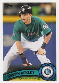 #US254 Dustin Ackley - Seattle Mariners - 2011 Topps Update Baseball